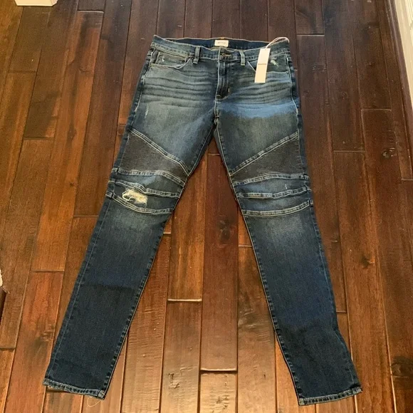 Hudson Jeans Men’s Ethan Biker Skinny Size 32 NWT! 🇬🇧 - Picture 1 of 11